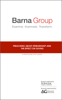Visual of the Barna Study Research